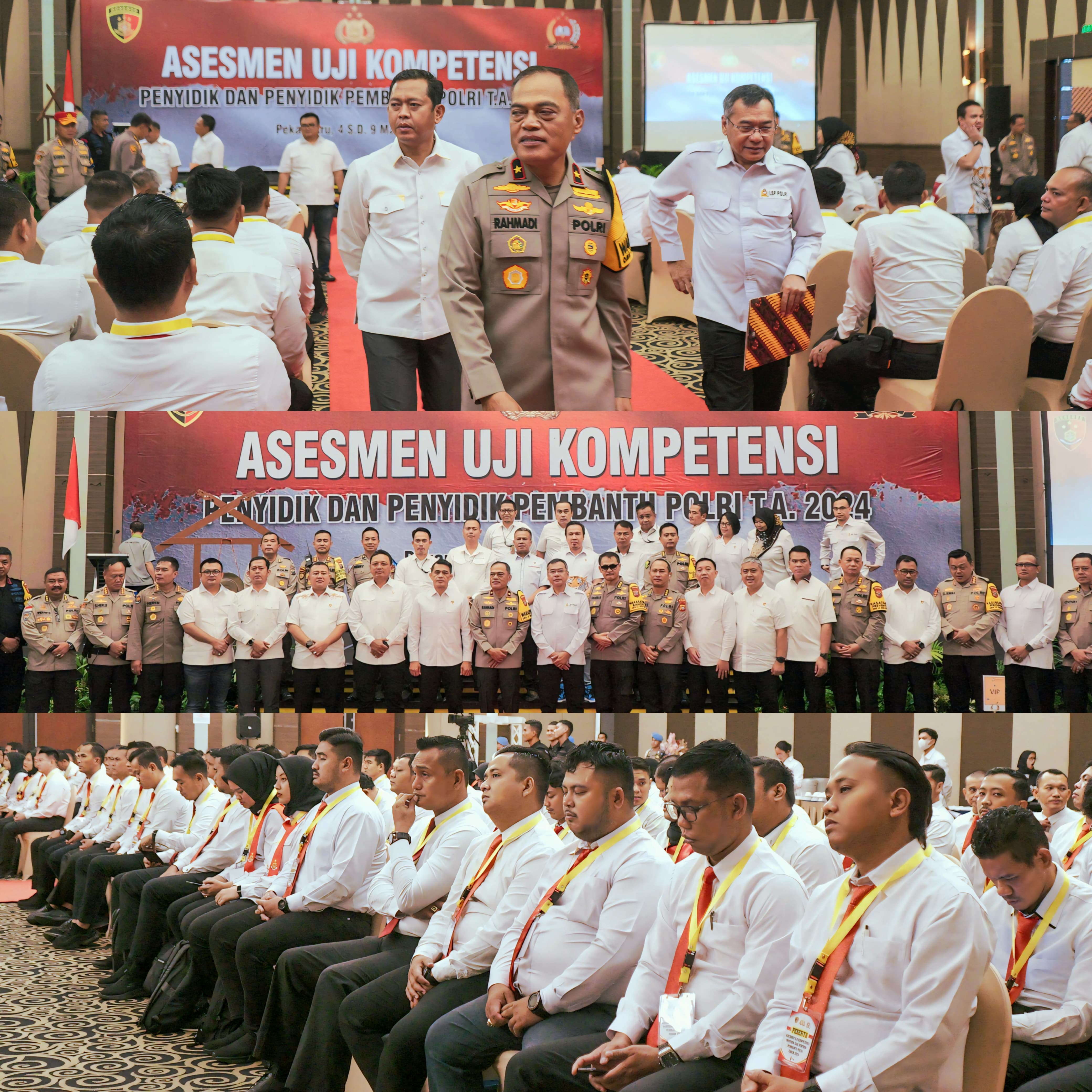 ASESMEN UJI KOMPETENSI PENYIDIK DAN PENYIDIK PEMBANTU POLRI PERSONEL POLDA RIAU